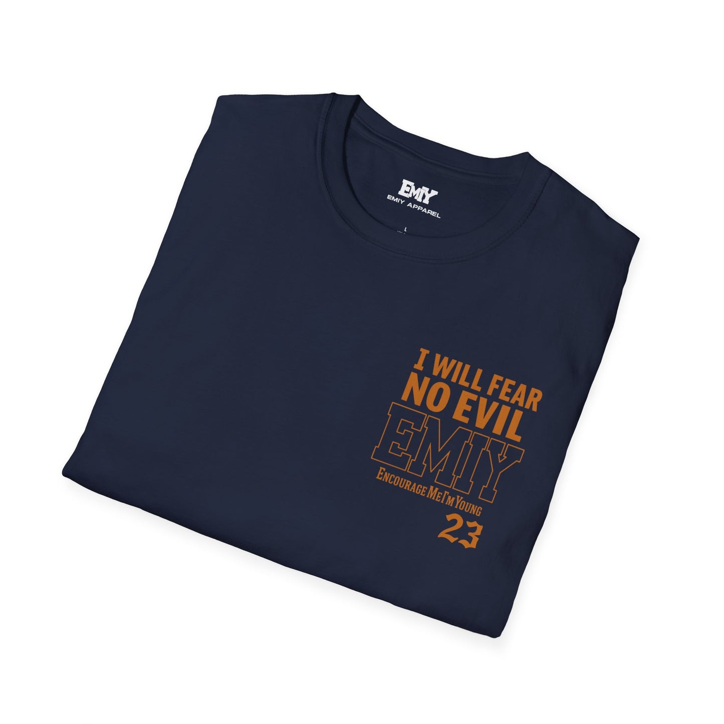 Psalm 23 Unisex T-Shirt - Bible Verse 'I Will Fear No Evil'