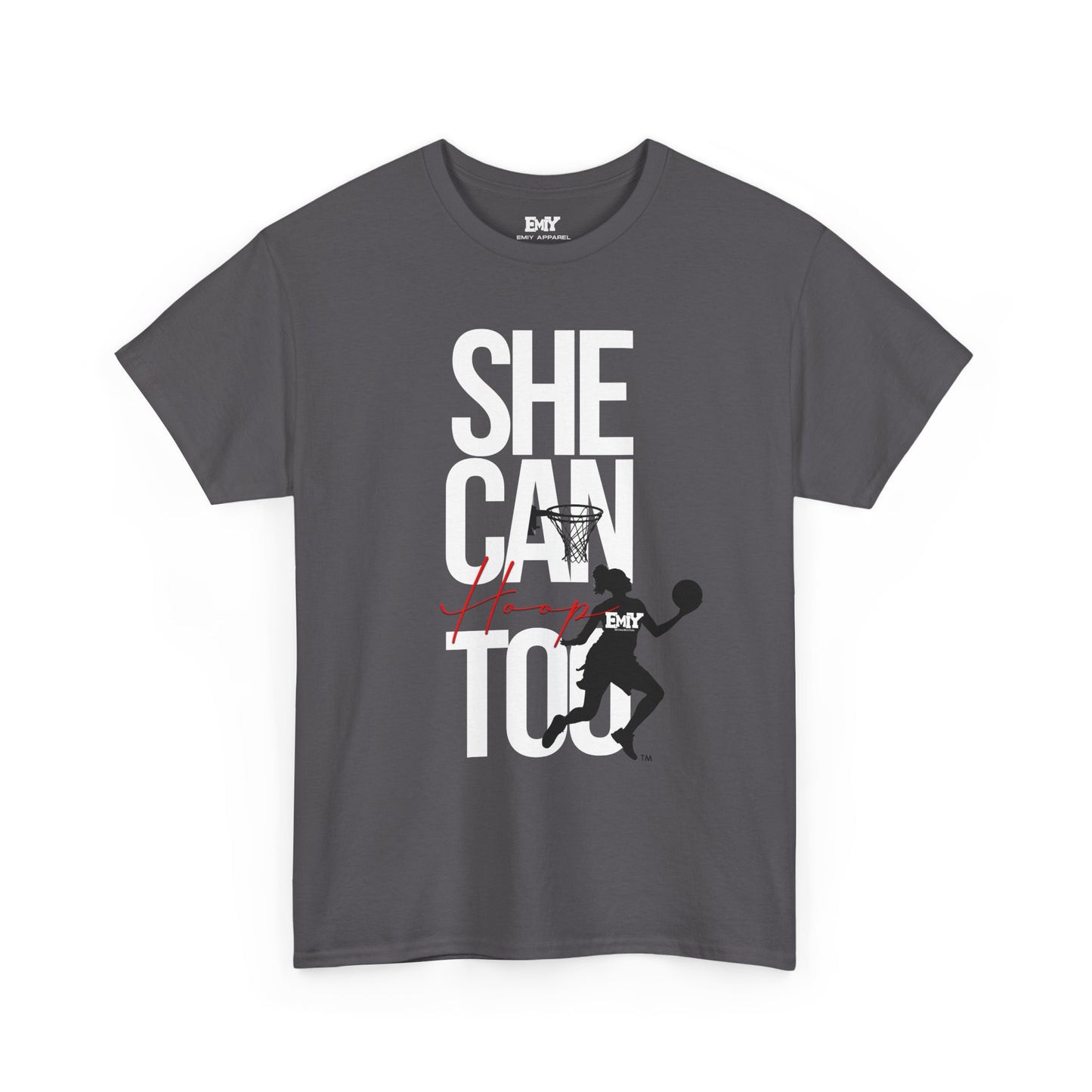 She Can Hoop Too-(She Leads) by EMIY Apparel Limited Edition
