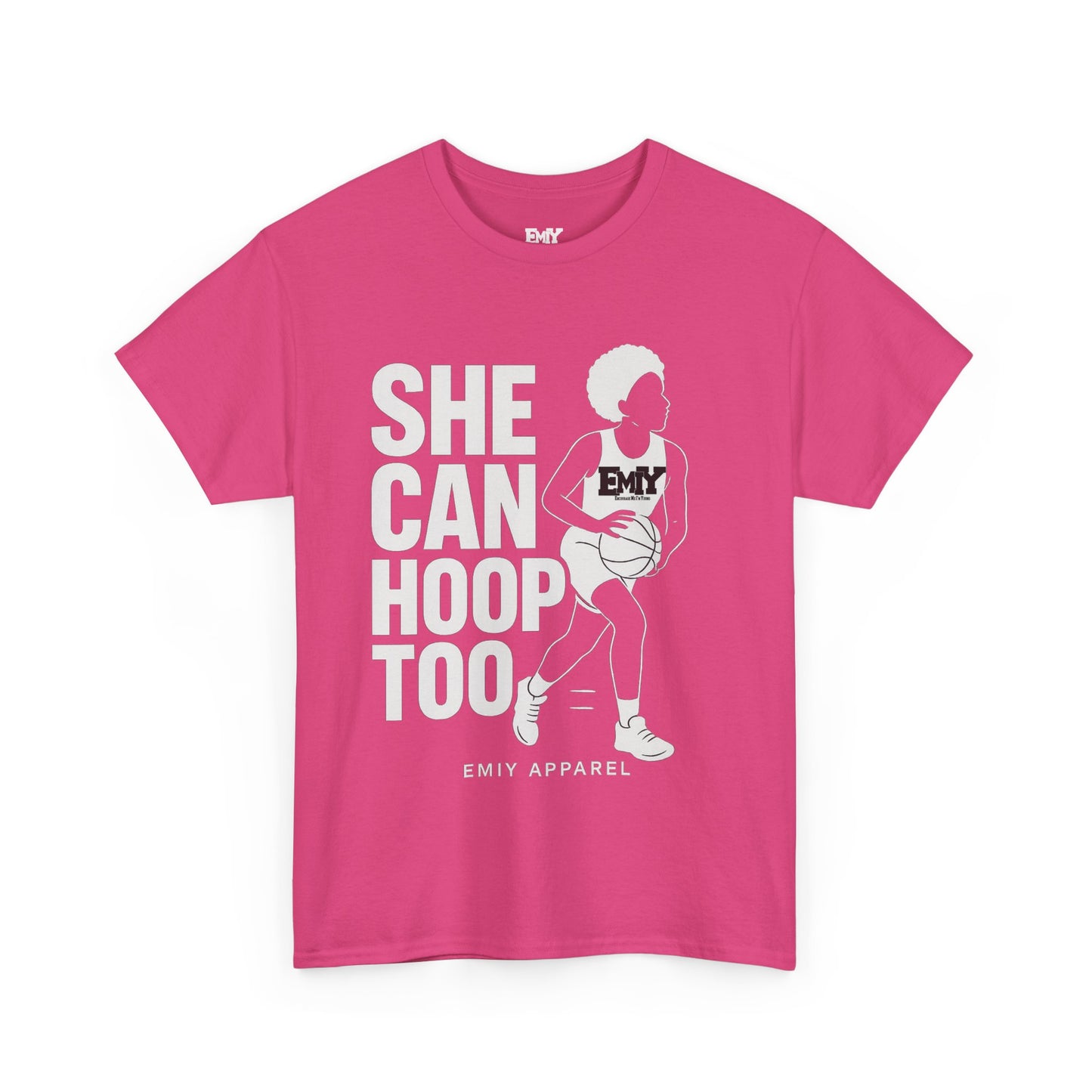 'She Can Hoop Too' Tee