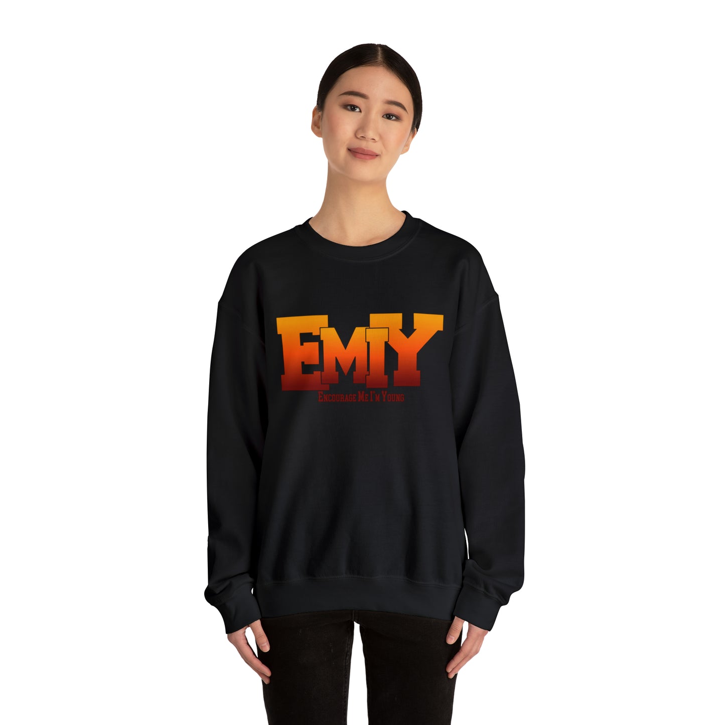 EMIY Burn Unisex Crewneck Sweatshirt