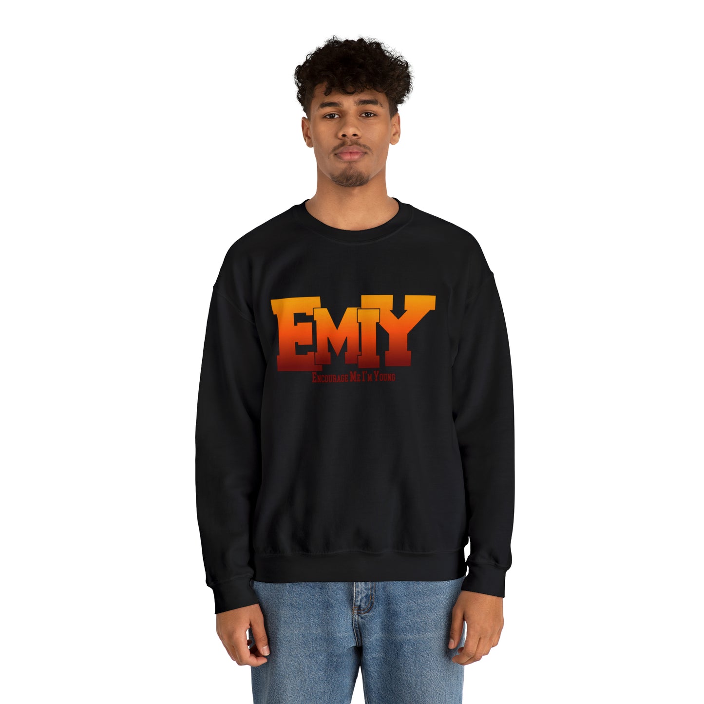 EMIY Burn Unisex Crewneck Sweatshirt