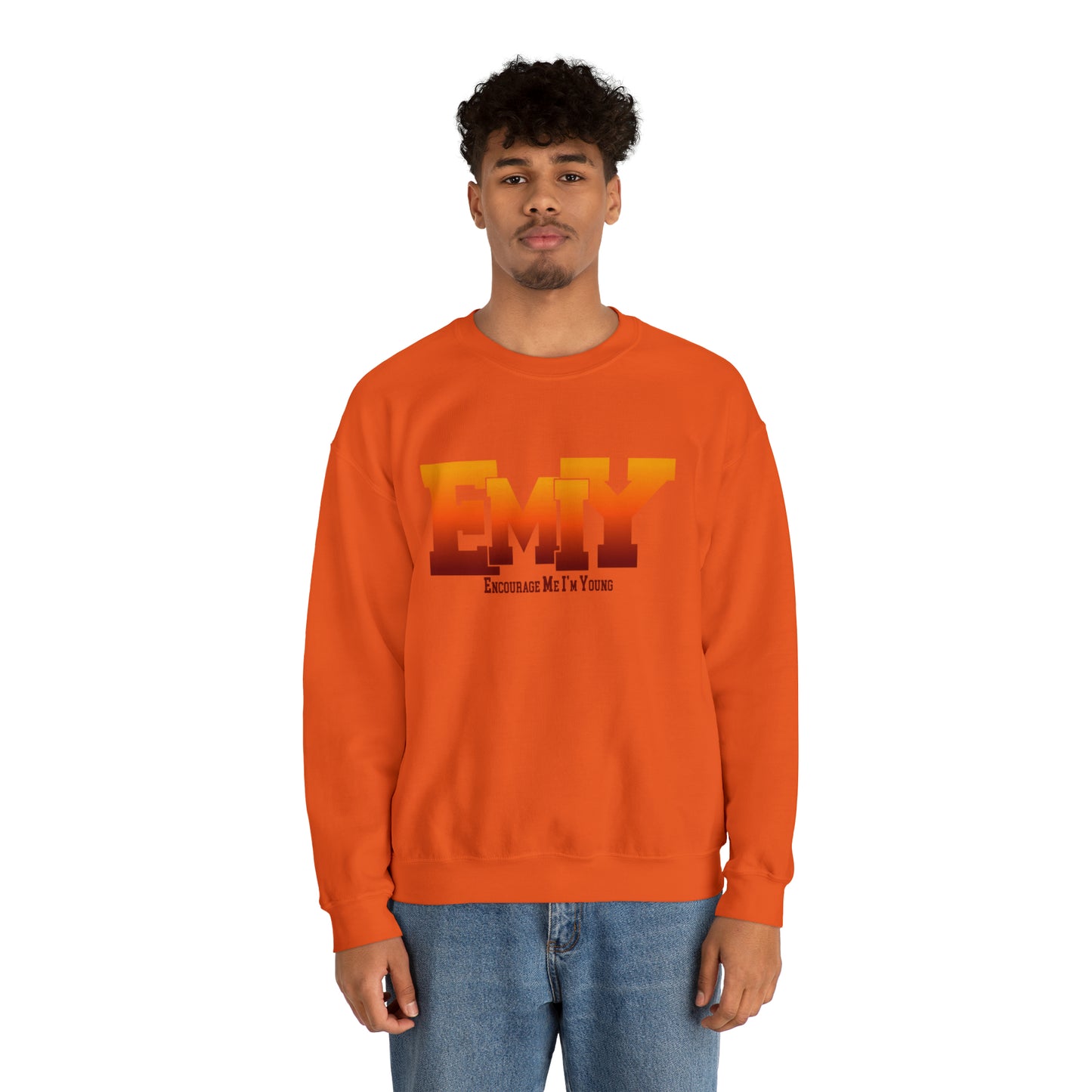 EMIY Burn Unisex Crewneck Sweatshirt