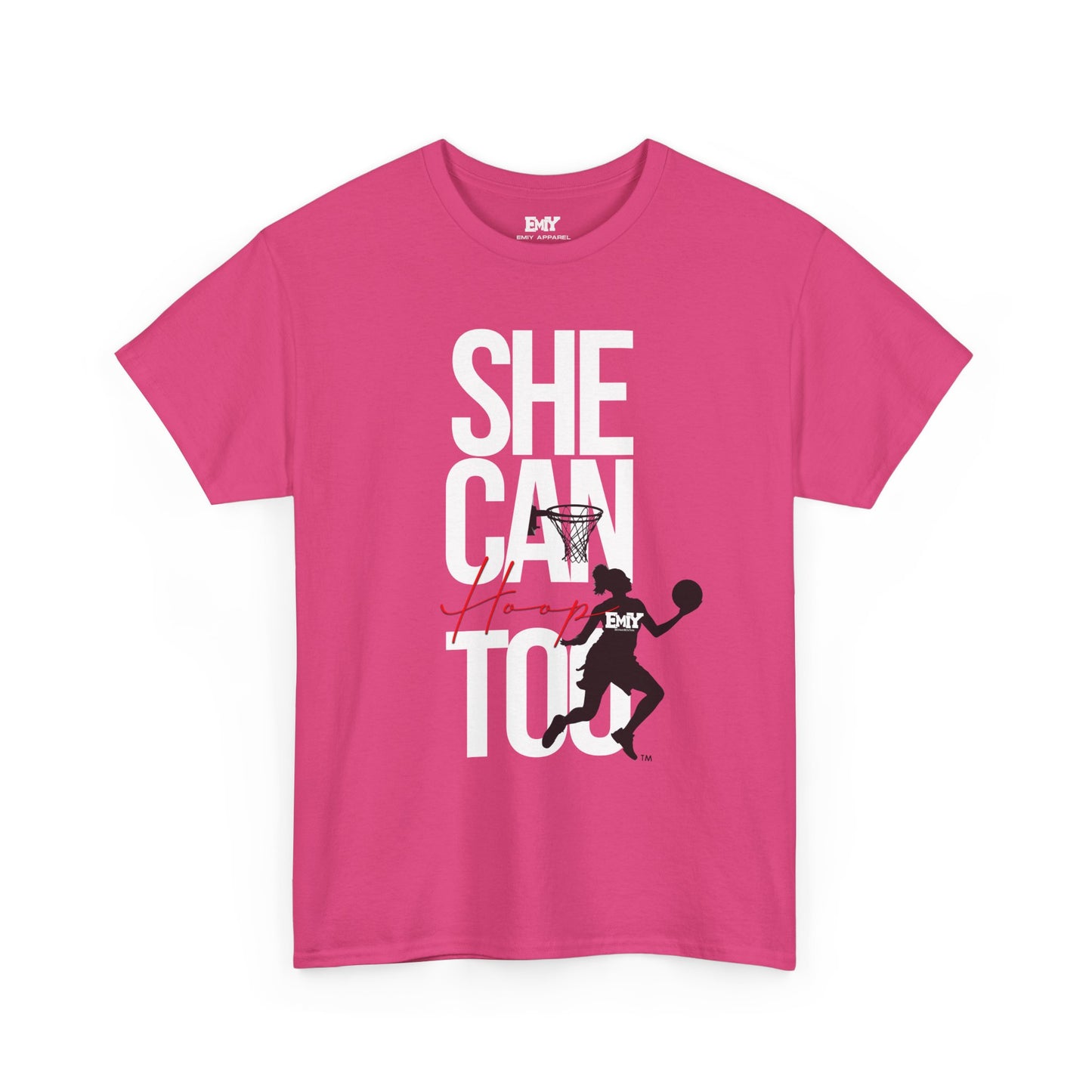 She Can Hoop Too-(She Leads) by EMIY Apparel Limited Edition