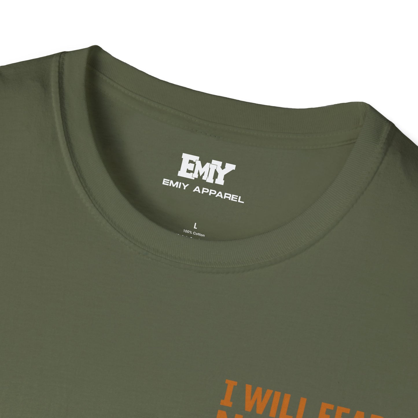 Psalm 23 Unisex T-Shirt - Bible Verse 'I Will Fear No Evil'
