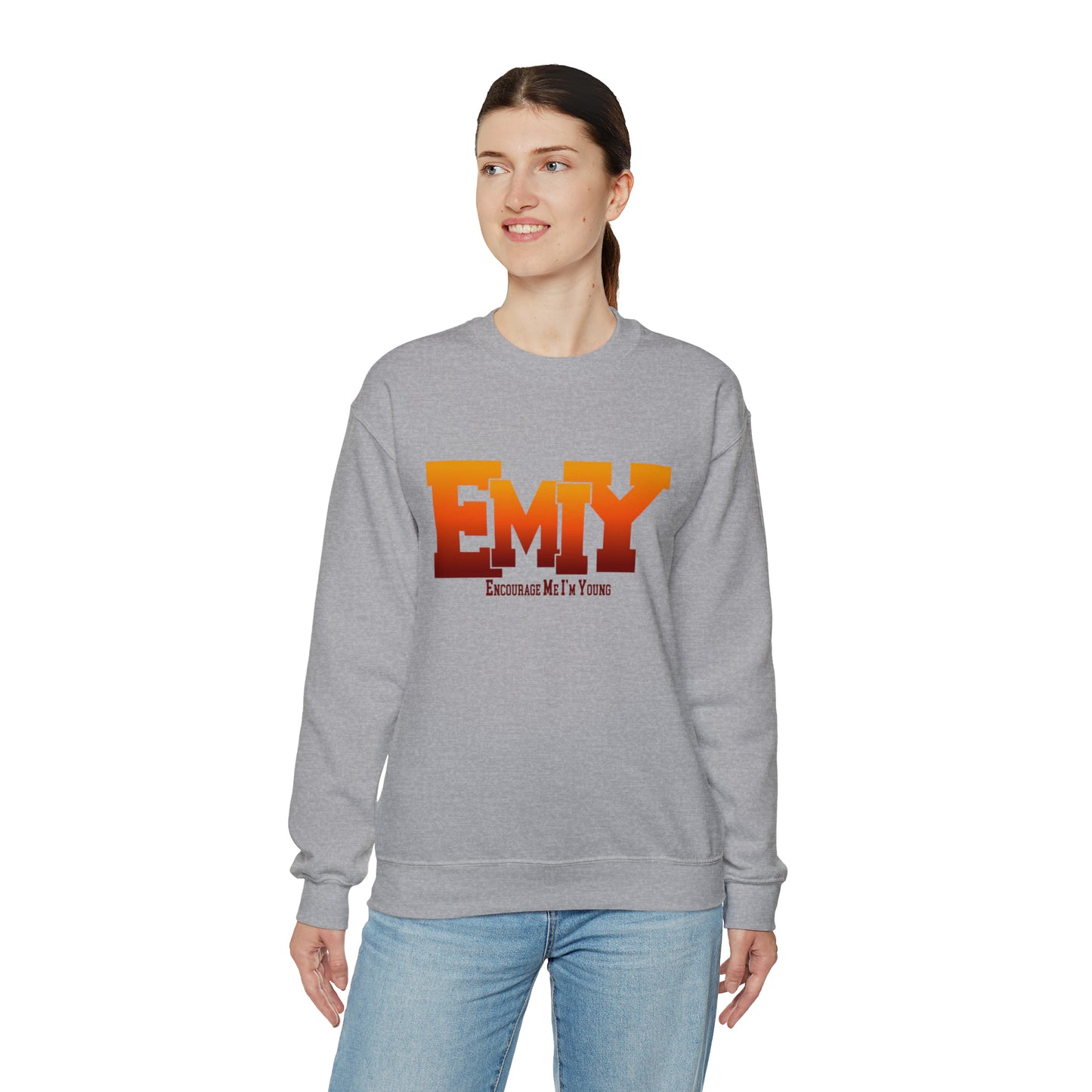 EMIY Burn Unisex Crewneck Sweatshirt