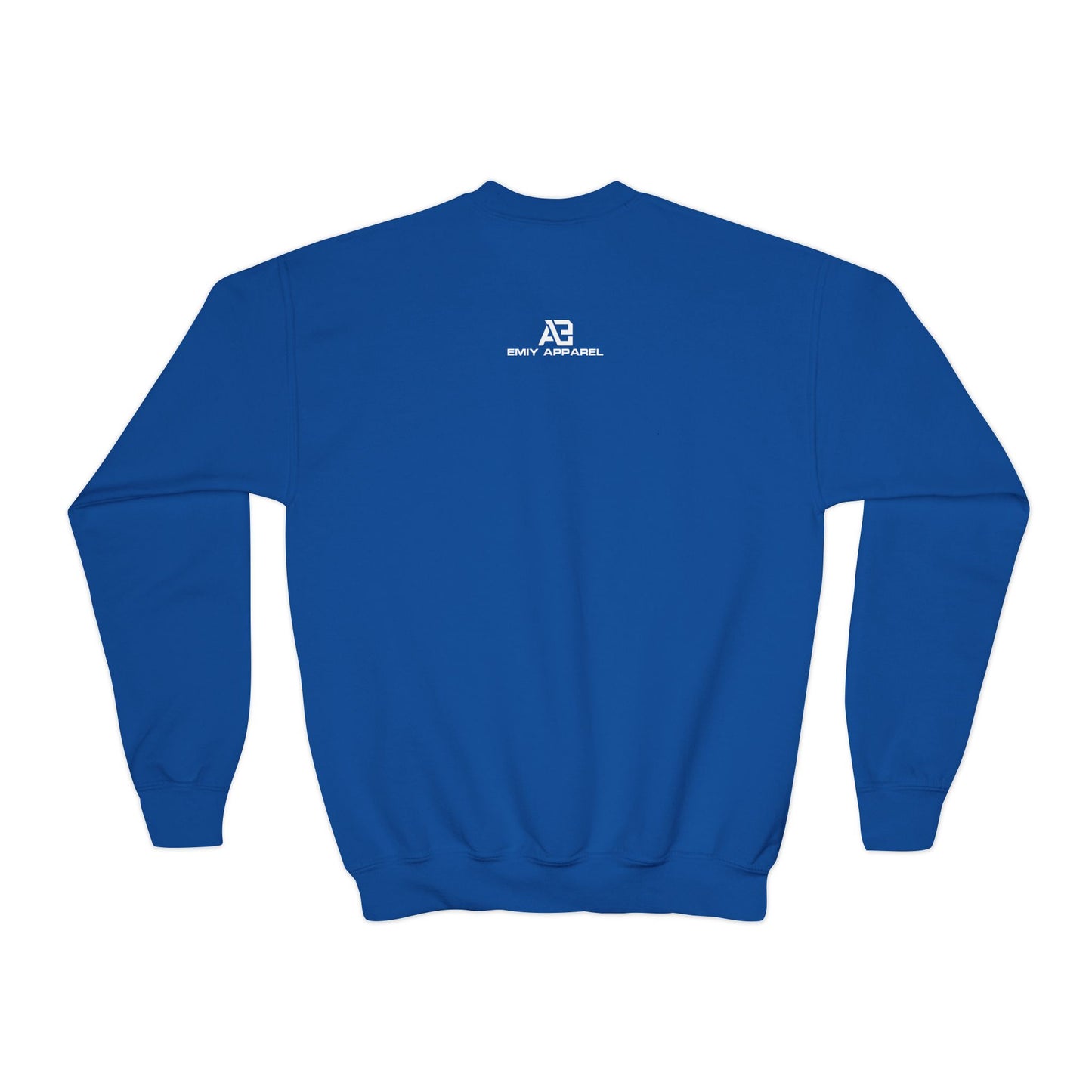 EMIY Youth Purple Crewneck Sweatshirt