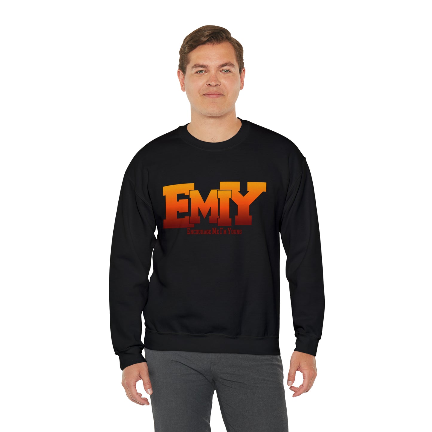 EMIY Burn Unisex Crewneck Sweatshirt