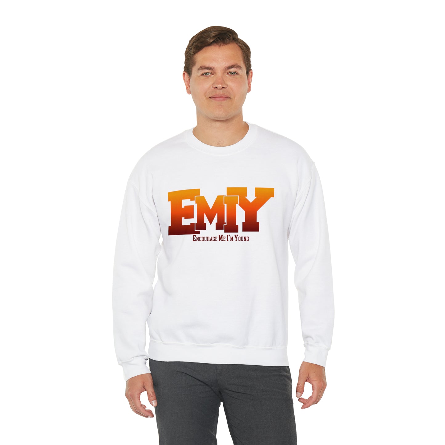 EMIY Burn Unisex Crewneck Sweatshirt