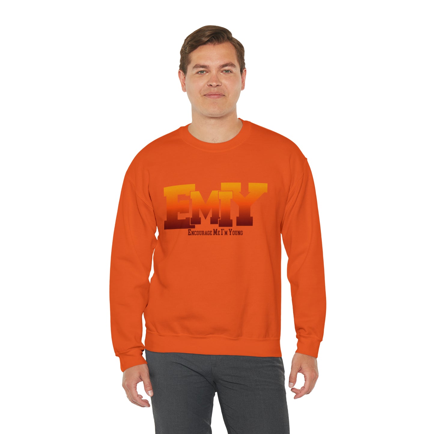 EMIY Burn Unisex Crewneck Sweatshirt