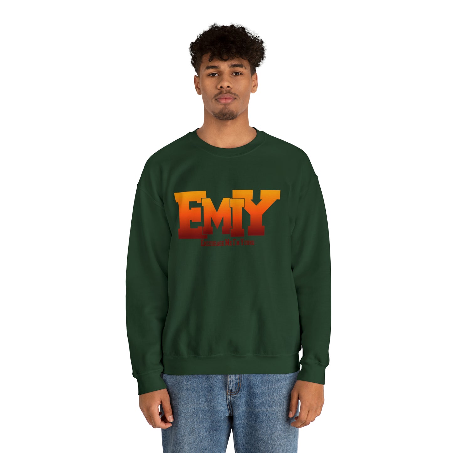 EMIY Burn Unisex Crewneck Sweatshirt