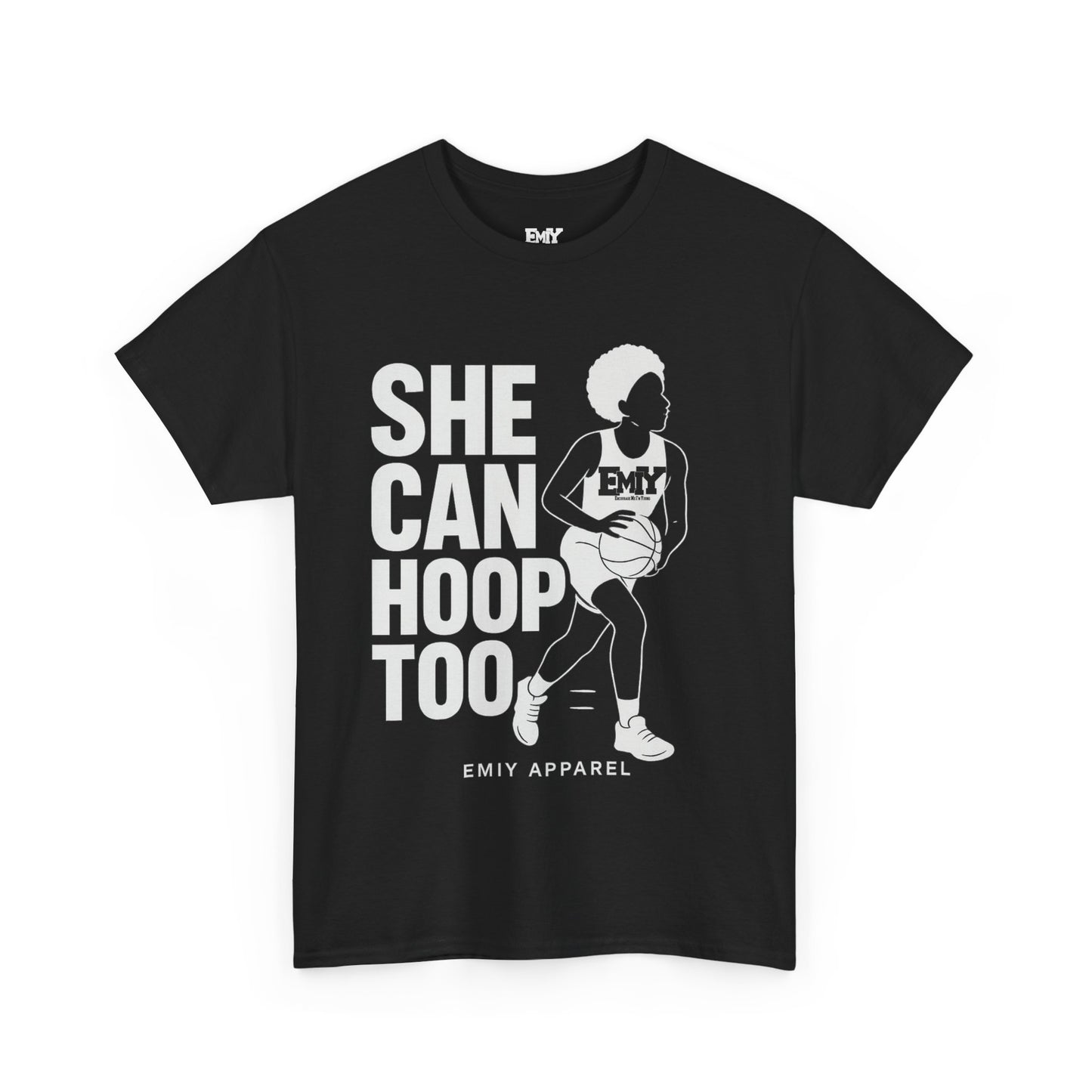 'She Can Hoop Too' Tee