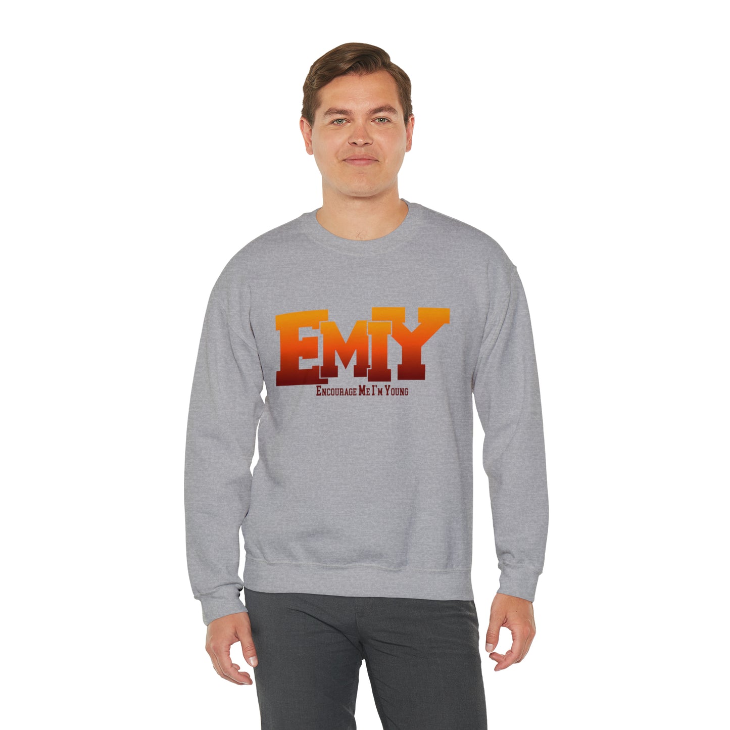 EMIY Burn Unisex Crewneck Sweatshirt