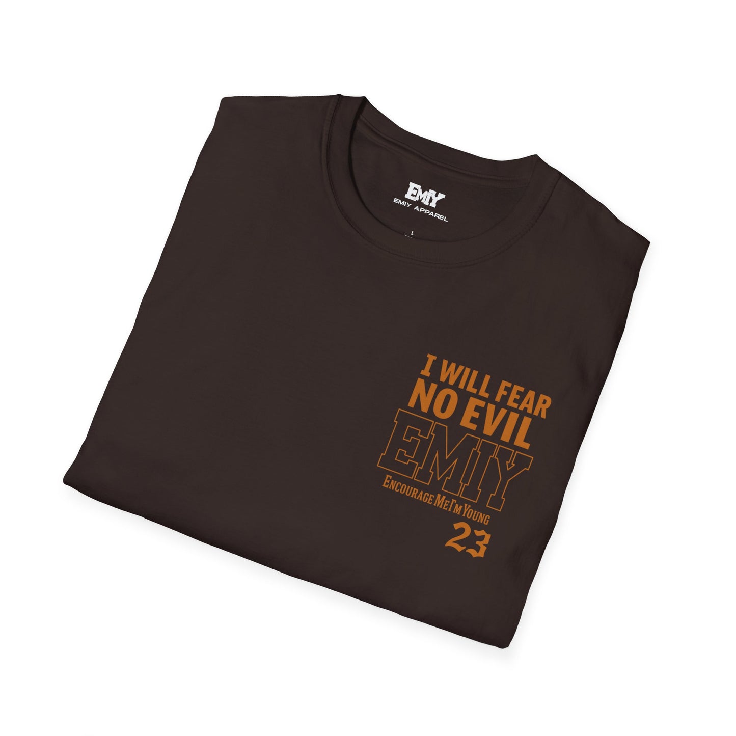 Psalm 23 Unisex T-Shirt - Bible Verse 'I Will Fear No Evil'