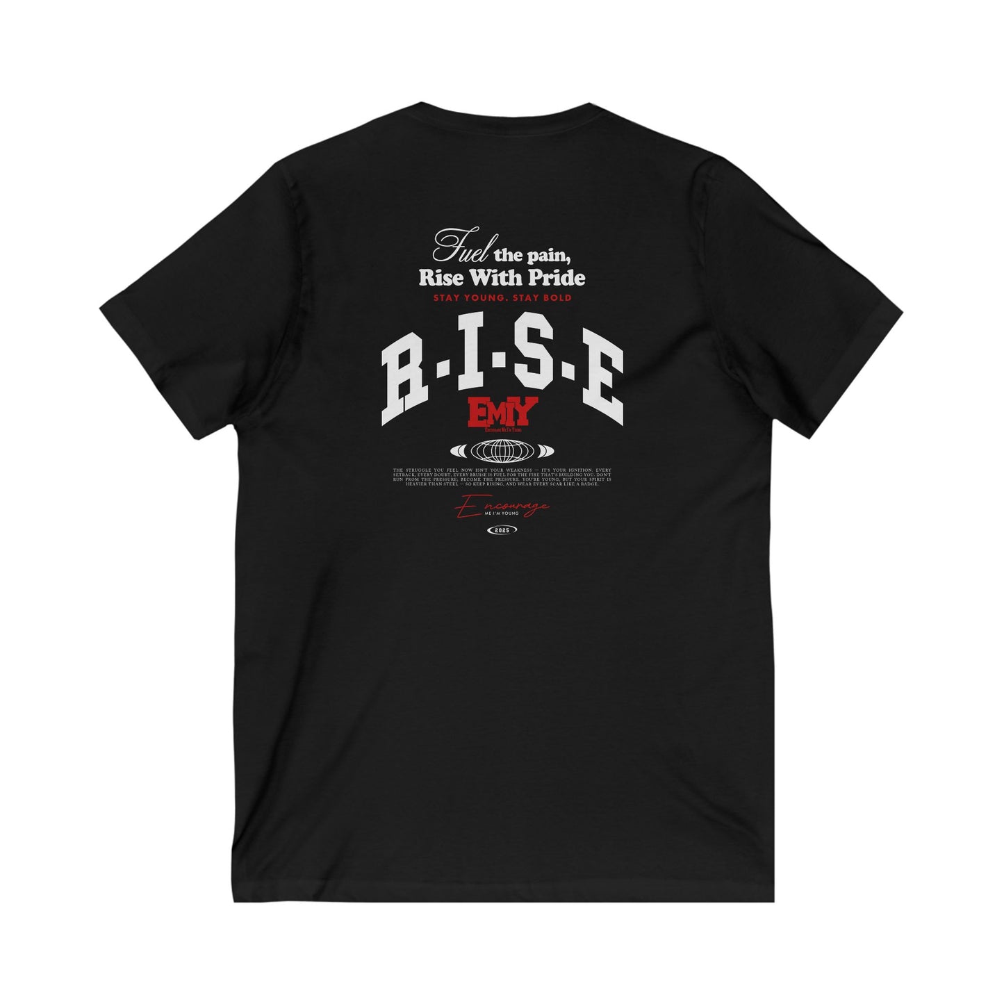 Women's EMIY Rise V Neck Tee