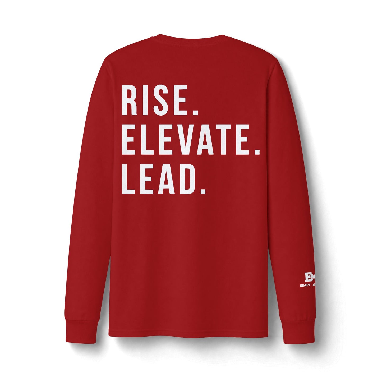 EMIY Sports 'Rise. Elevate. Lead.' Performance Shirt-LS