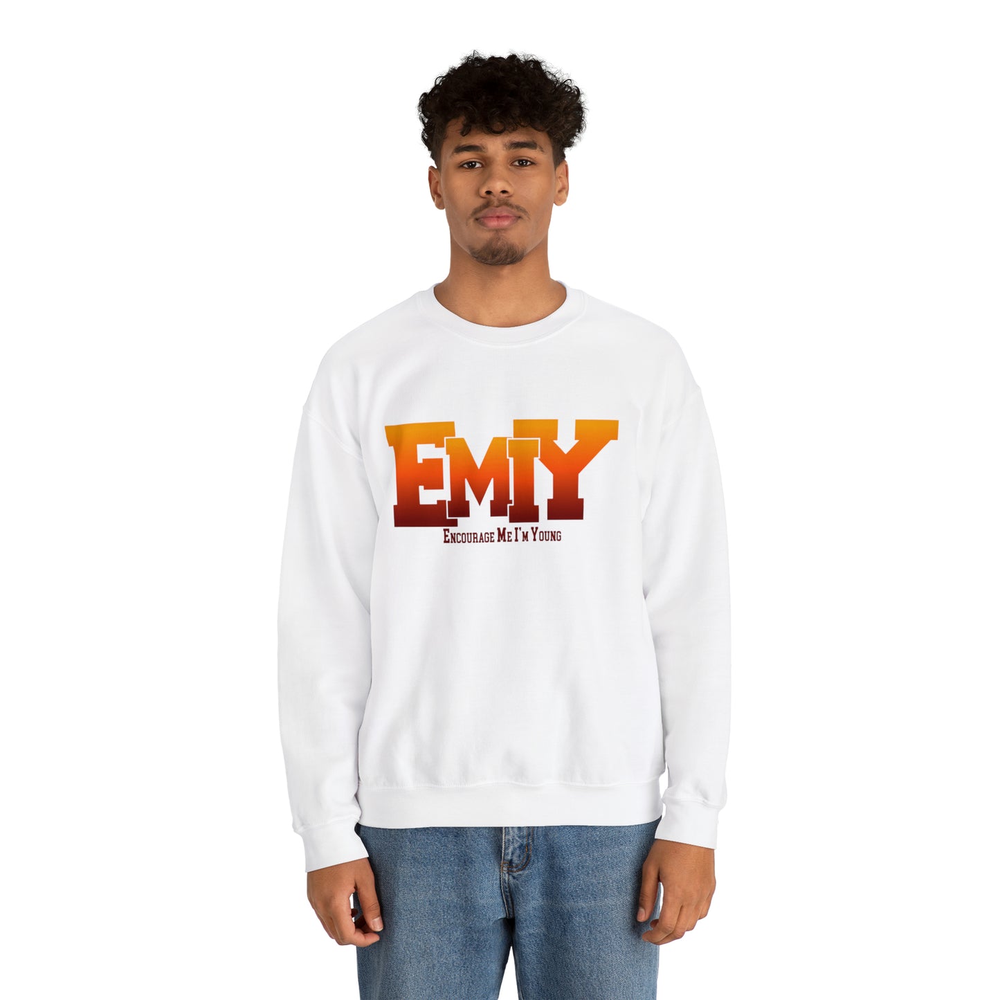 EMIY Burn Unisex Crewneck Sweatshirt