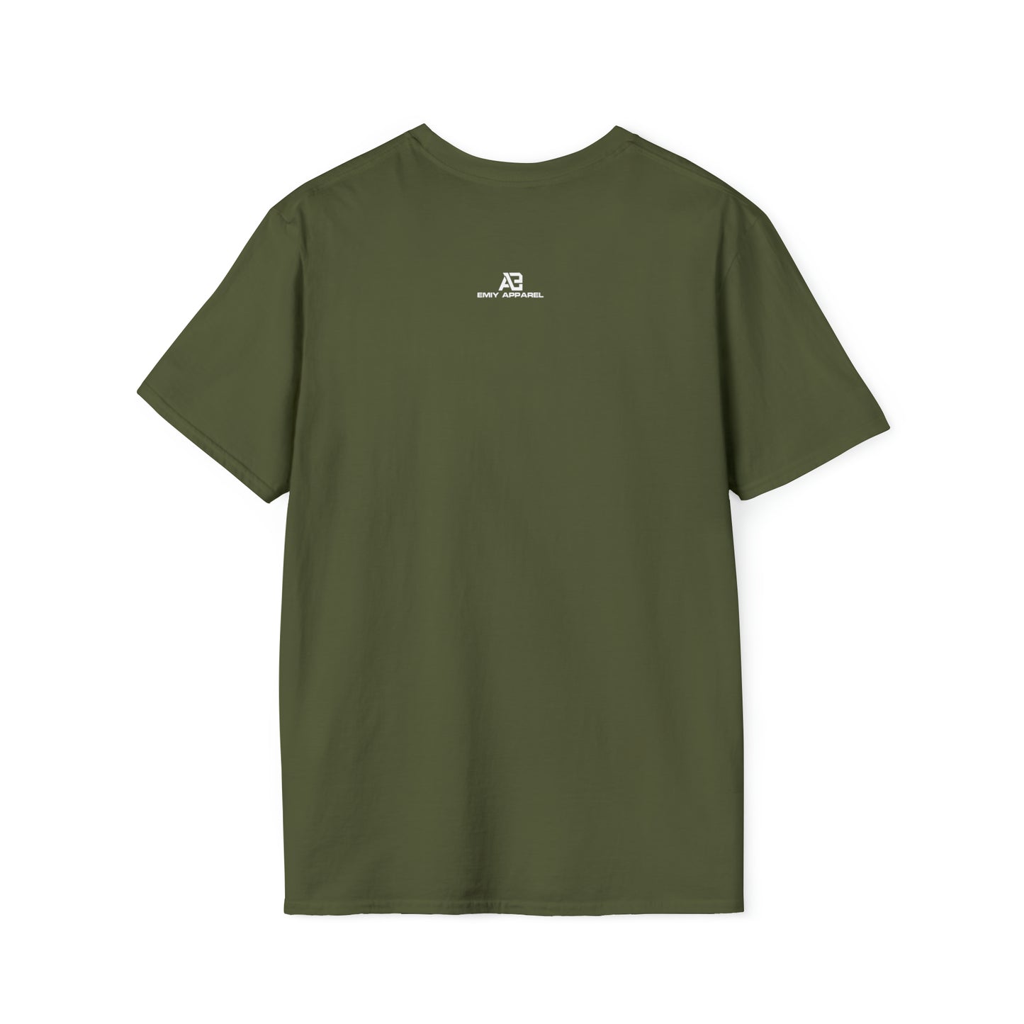 green EMIY Burnt Unisex Softstyle T-Shirt