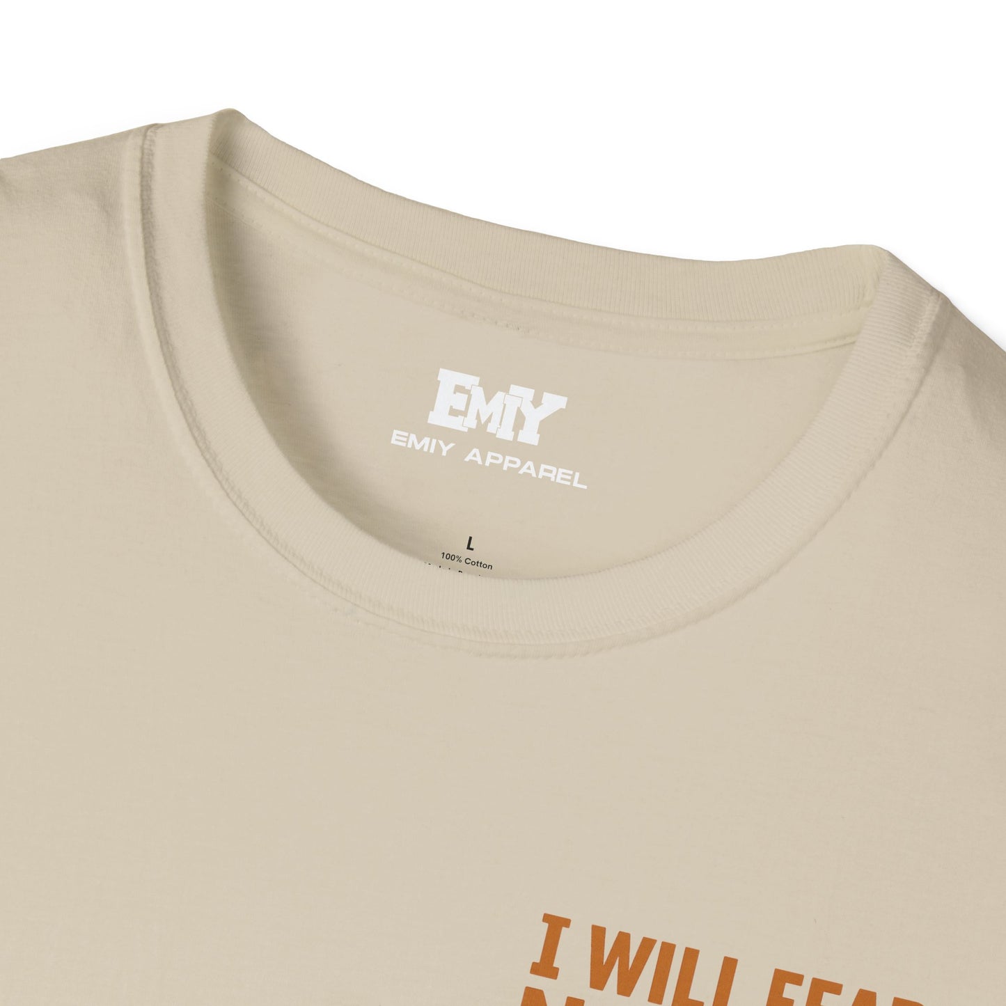 Psalm 23 Unisex T-Shirt - Bible Verse 'I Will Fear No Evil'