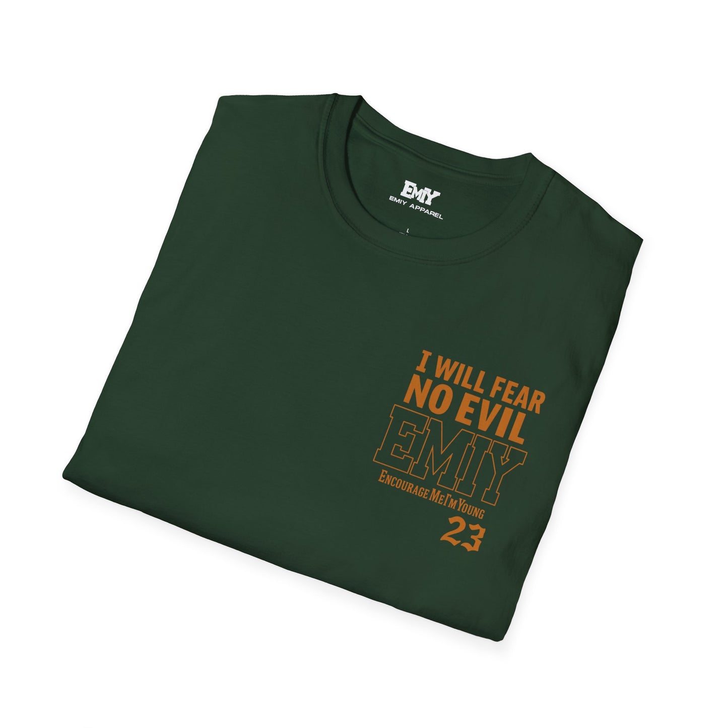Psalm 23 Unisex T-Shirt - Bible Verse 'I Will Fear No Evil'