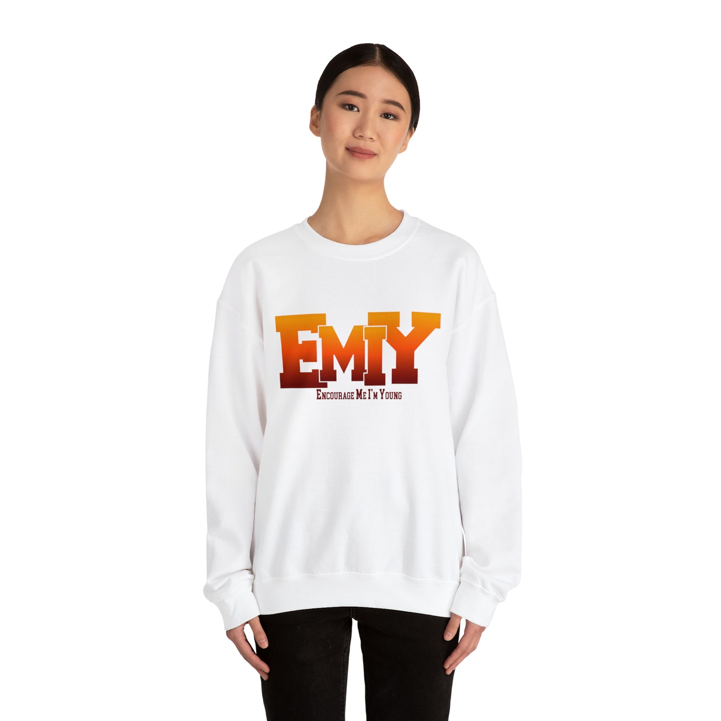 EMIY Burn Unisex Crewneck Sweatshirt