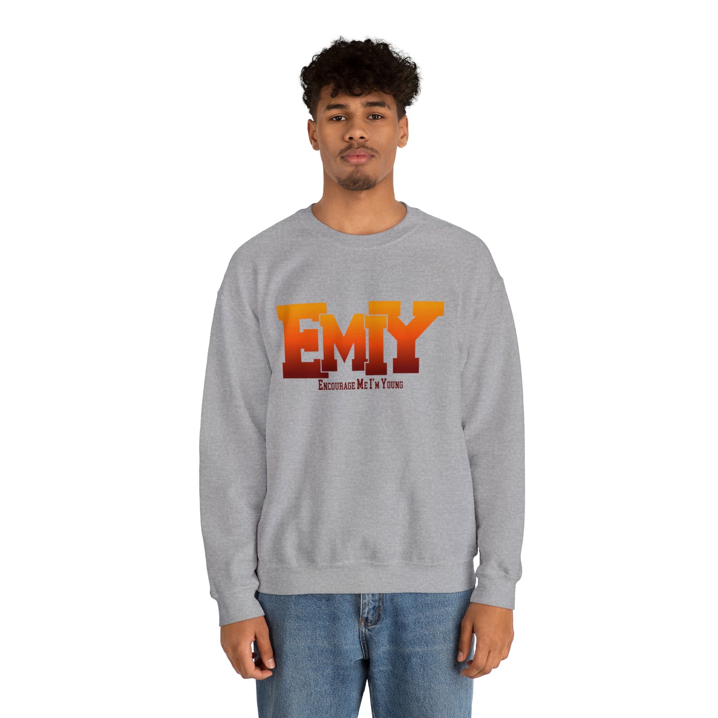 EMIY Burn Unisex Crewneck Sweatshirt