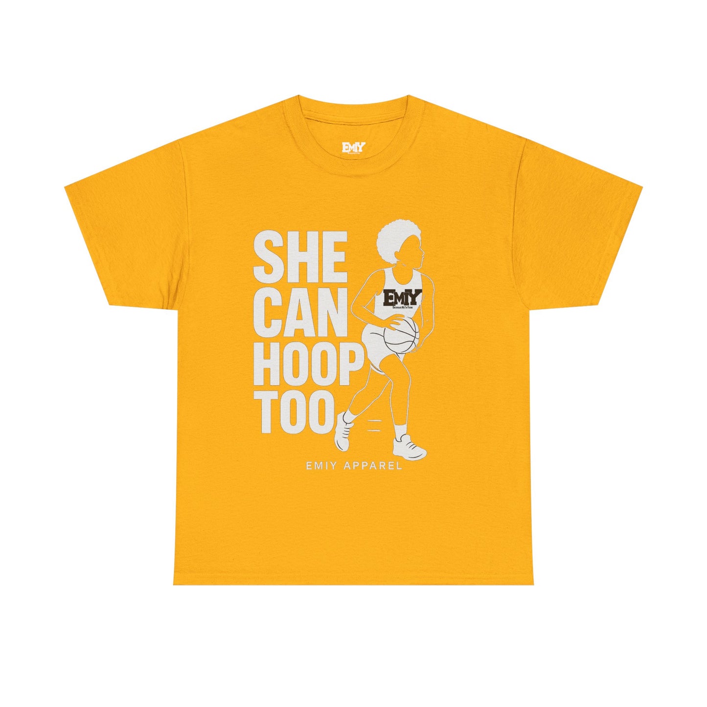 'She Can Hoop Too' Tee