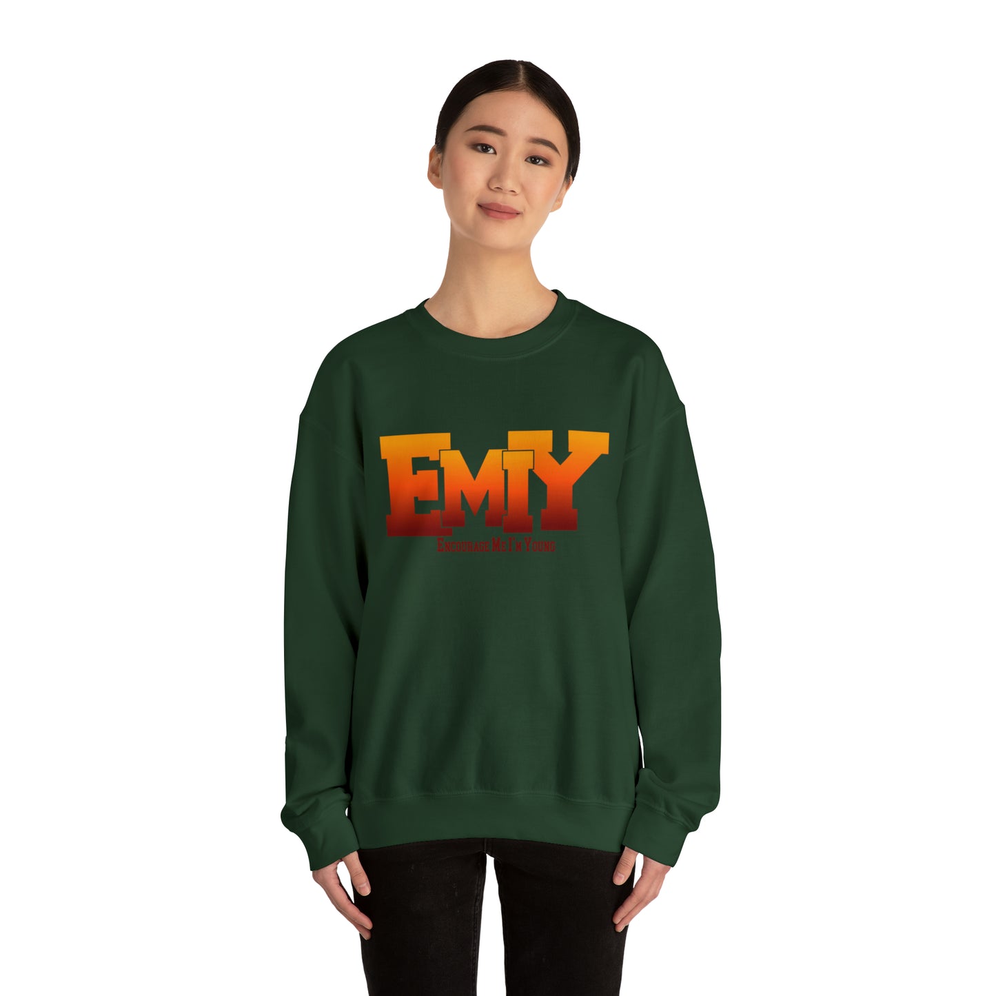 EMIY Burn Unisex Crewneck Sweatshirt