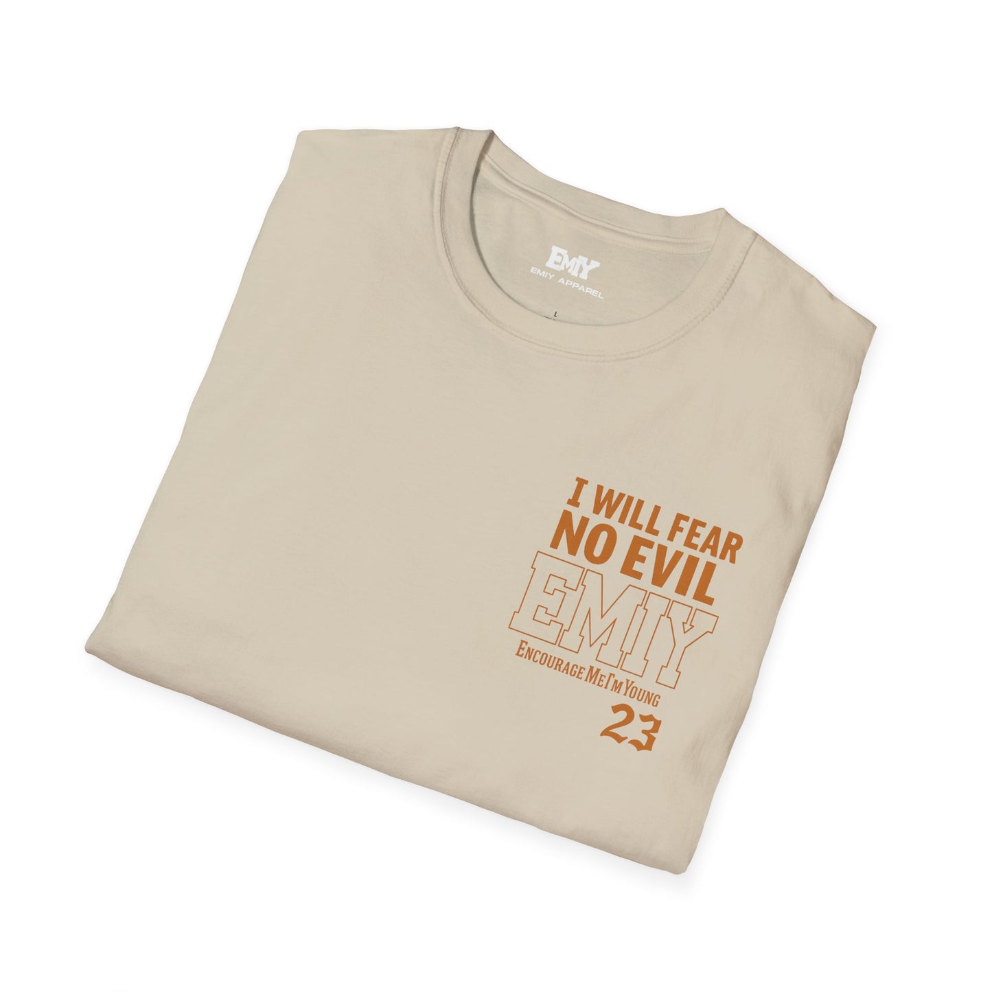 Psalm 23 Unisex T-Shirt - Bible Verse 'I Will Fear No Evil'