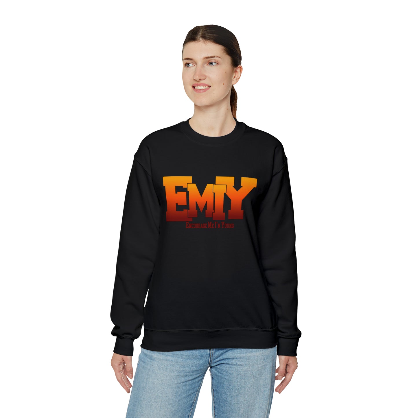 EMIY Burn Unisex Crewneck Sweatshirt