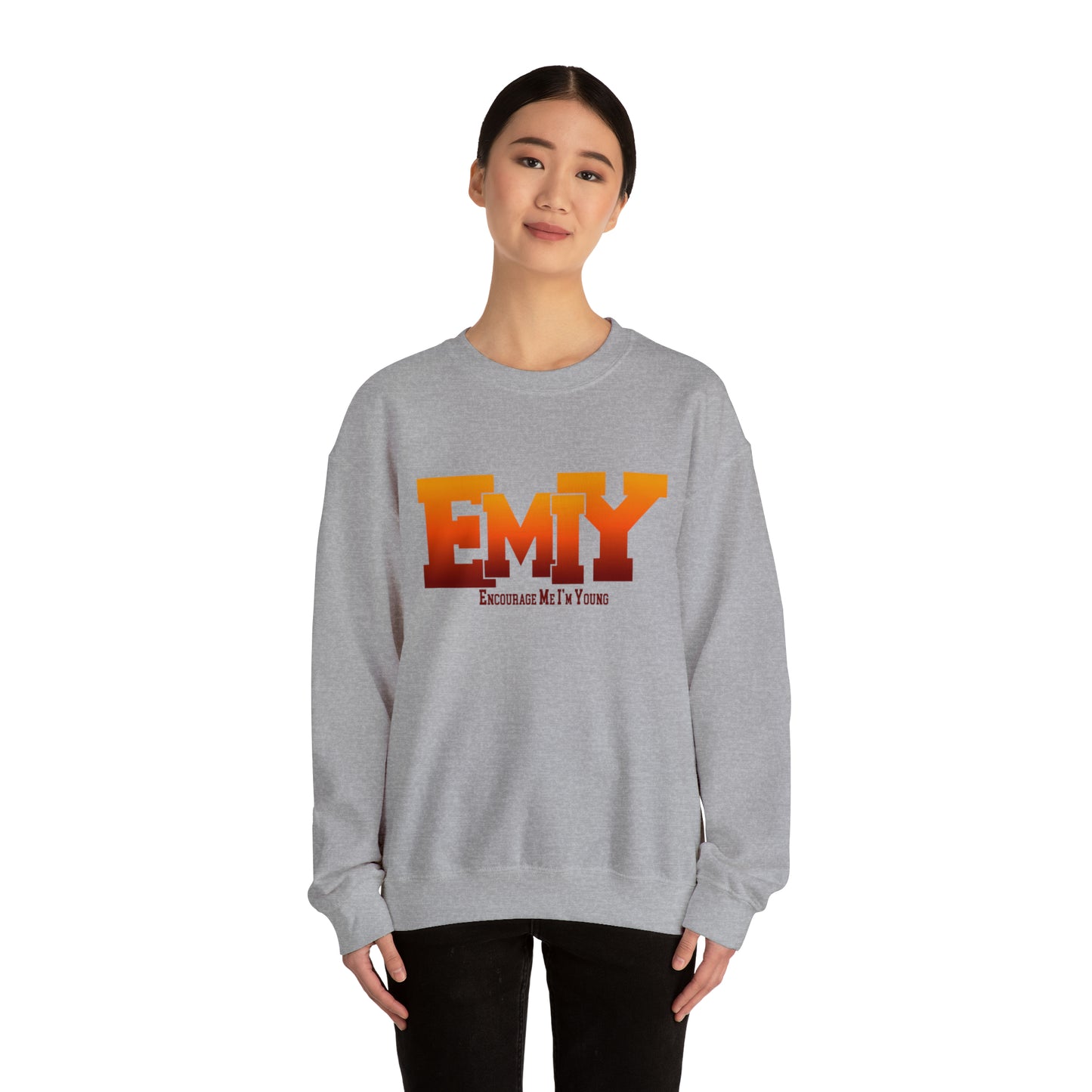 EMIY Burn Unisex Crewneck Sweatshirt