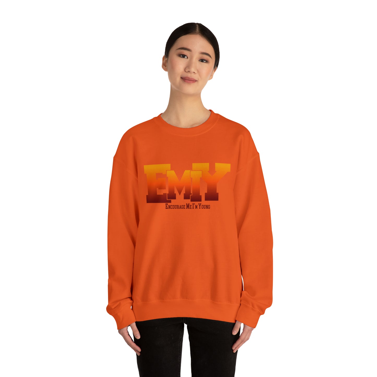 EMIY Burn Unisex Crewneck Sweatshirt
