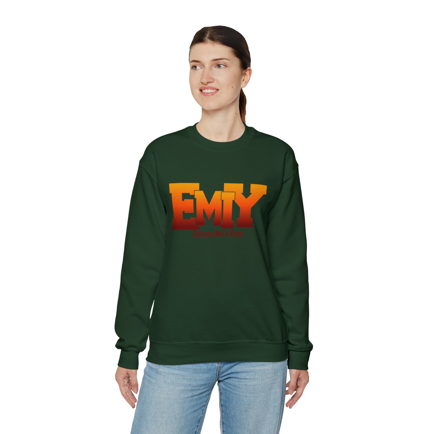 EMIY Burn Unisex Crewneck Sweatshirt