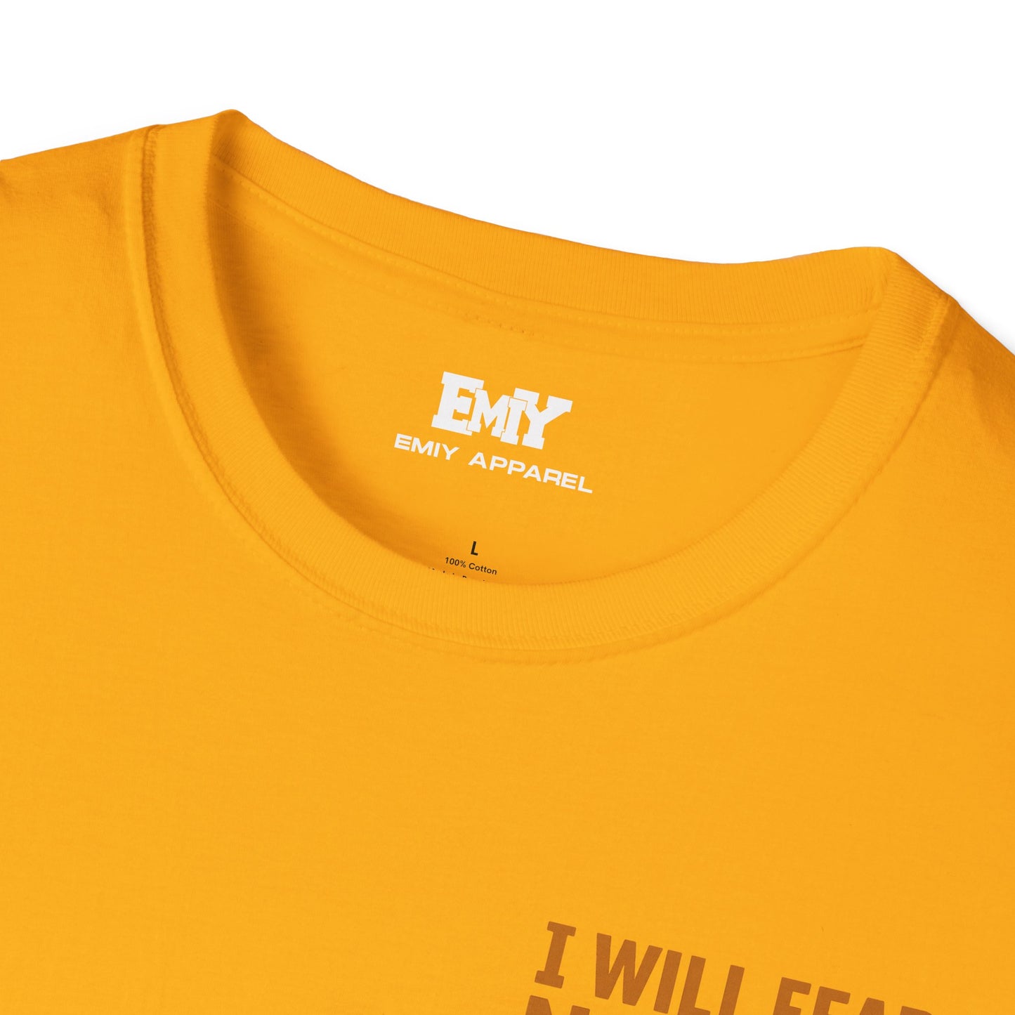 Psalm 23 Unisex T-Shirt - Bible Verse 'I Will Fear No Evil'