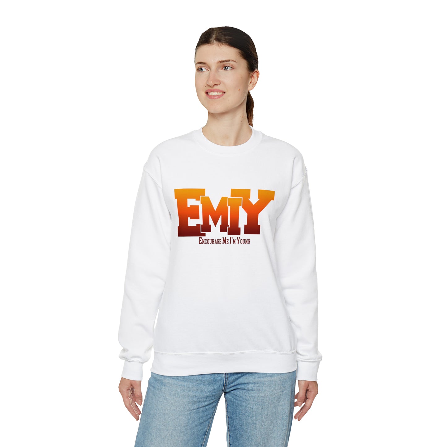 EMIY Burn Unisex Crewneck Sweatshirt