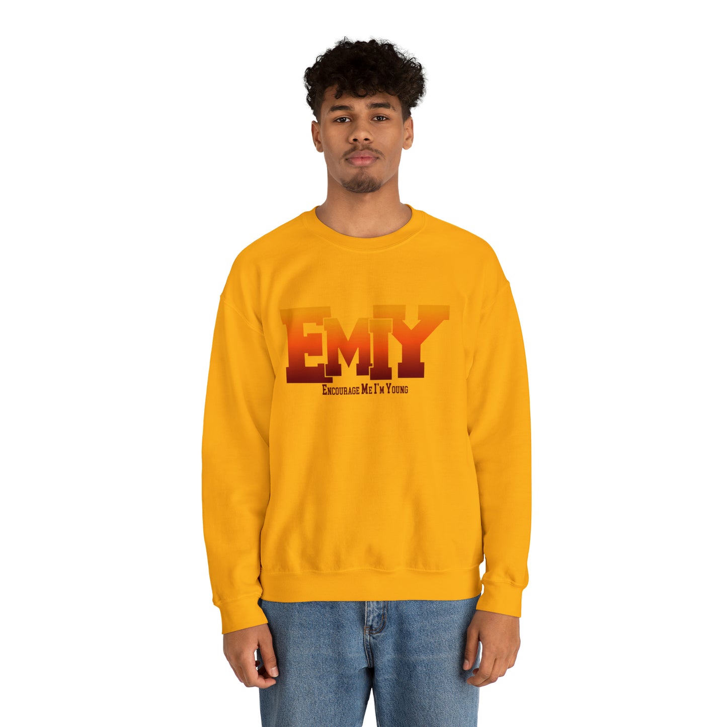 EMIY Burn Unisex Crewneck Sweatshirt