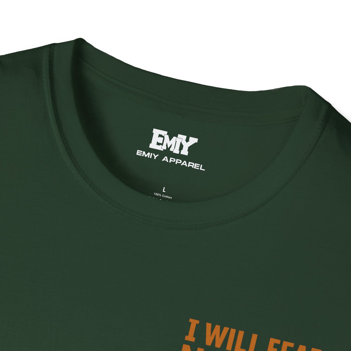 Psalm 23 Unisex T-Shirt - Bible Verse 'I Will Fear No Evil'