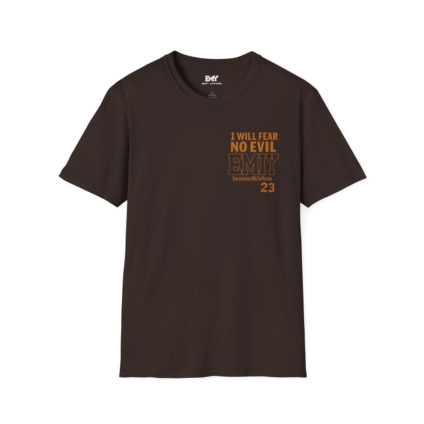 Psalm 23 Unisex T-Shirt - Bible Verse 'I Will Fear No Evil'