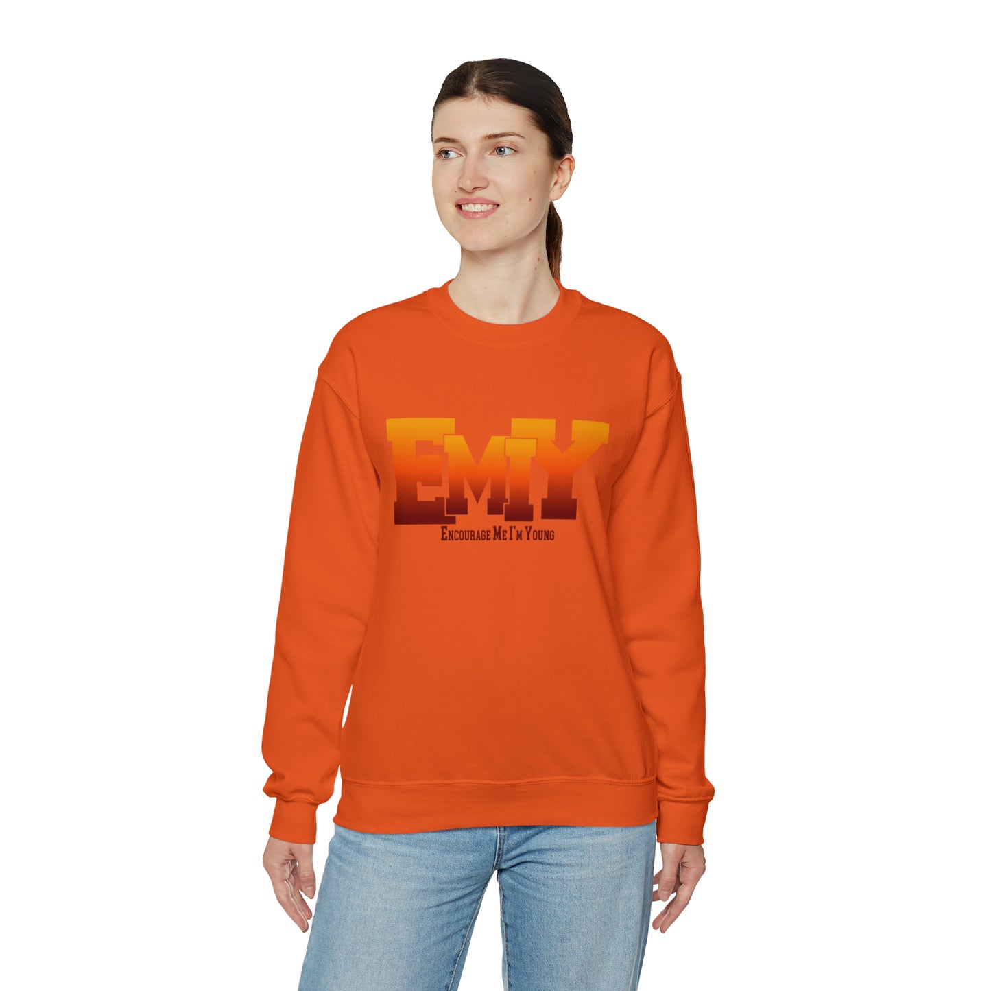 EMIY Burn Unisex Crewneck Sweatshirt