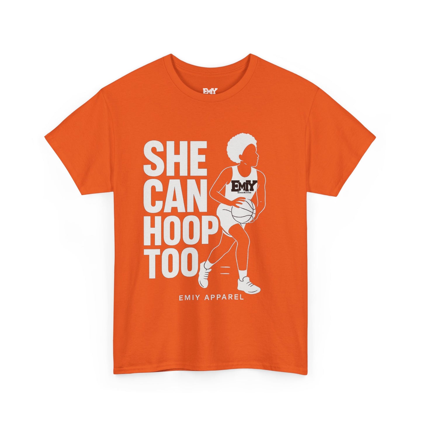 'She Can Hoop Too' Tee