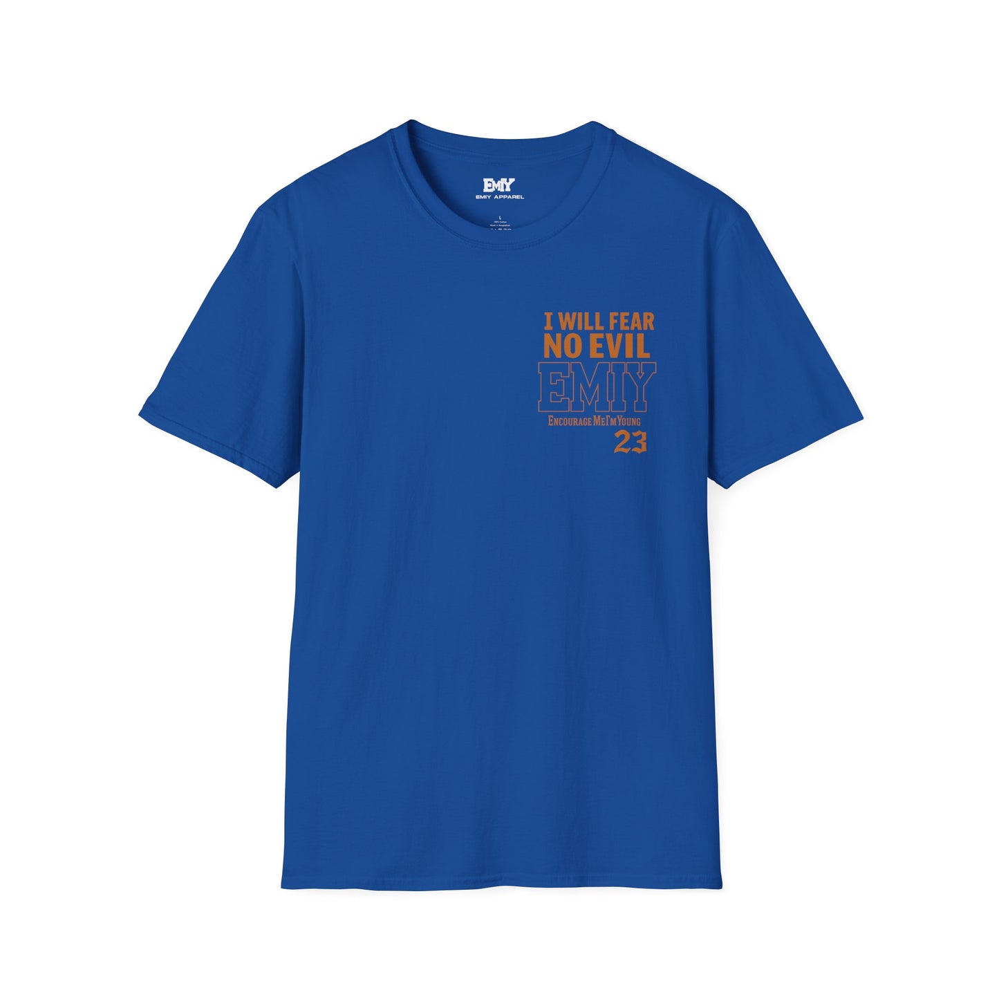 Psalm 23 Unisex T-Shirt - Bible Verse 'I Will Fear No Evil'