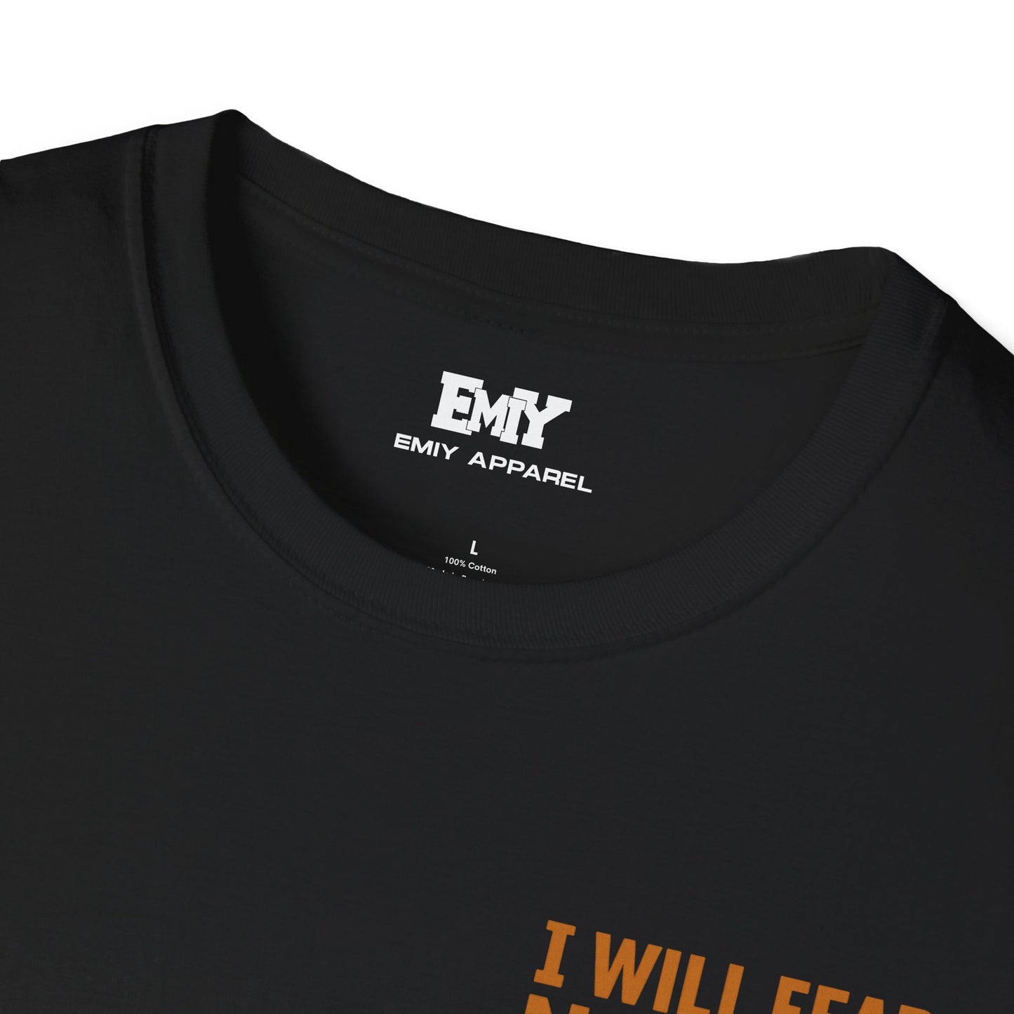 Psalm 23 Unisex T-Shirt - Bible Verse 'I Will Fear No Evil'