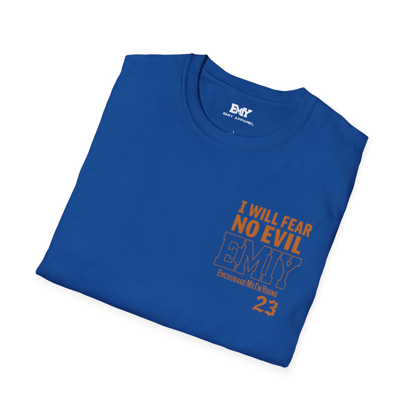 Psalm 23 Unisex T-Shirt - Bible Verse 'I Will Fear No Evil'