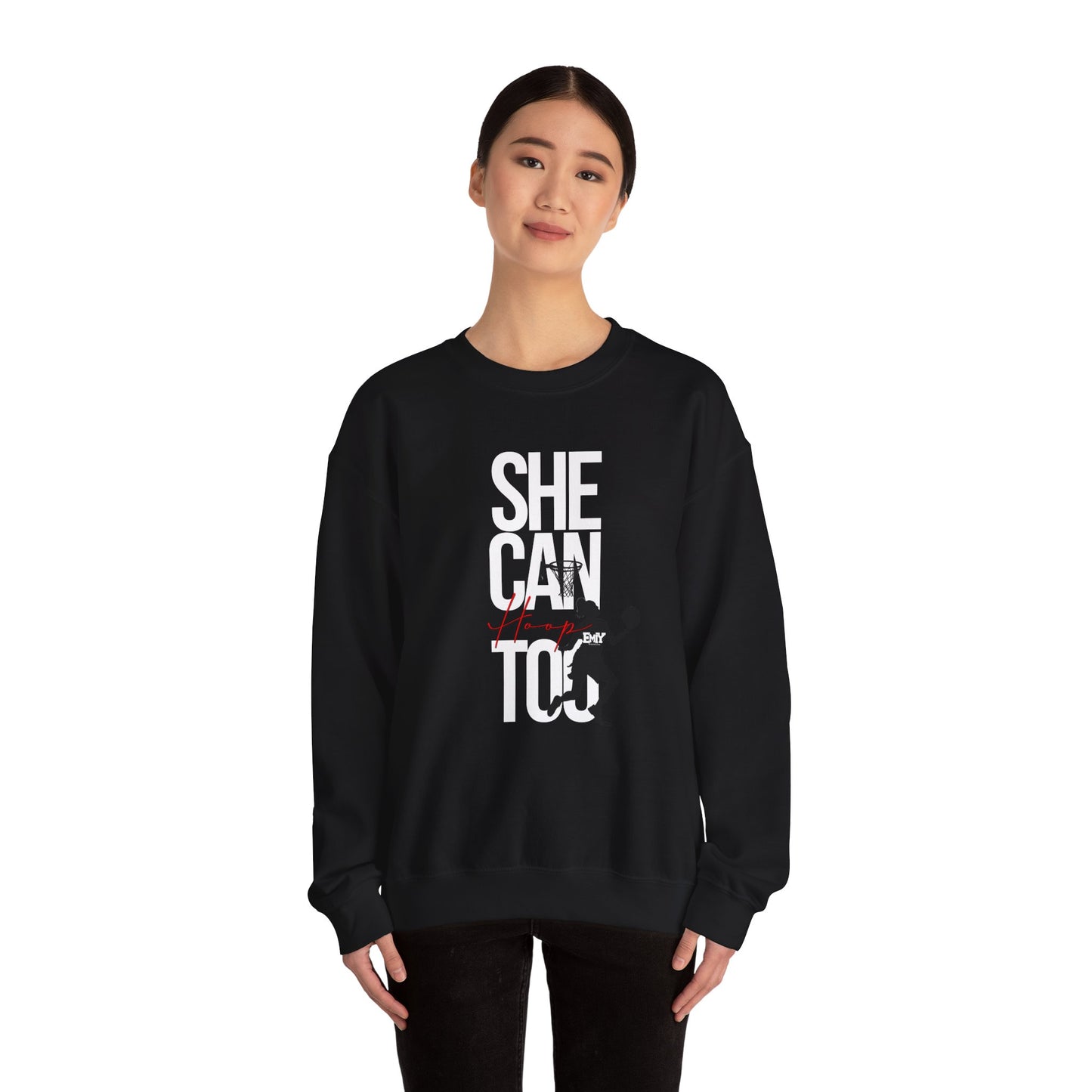 'She Can Hoop Too' - (She Leads)