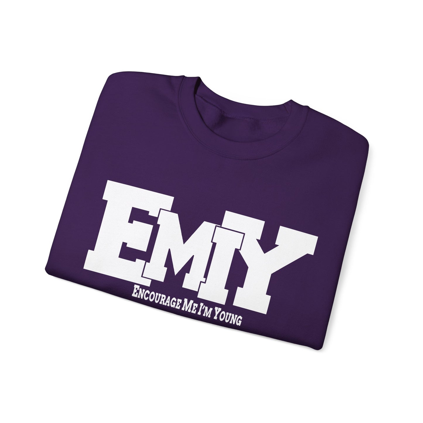 EMIY Encouragement Sweatshirt - Stay Young and Inspired