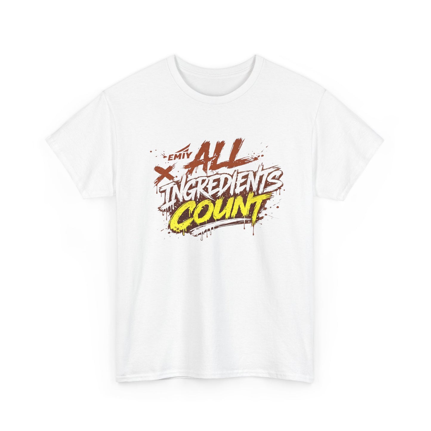All Ingredients Count T-Shirt