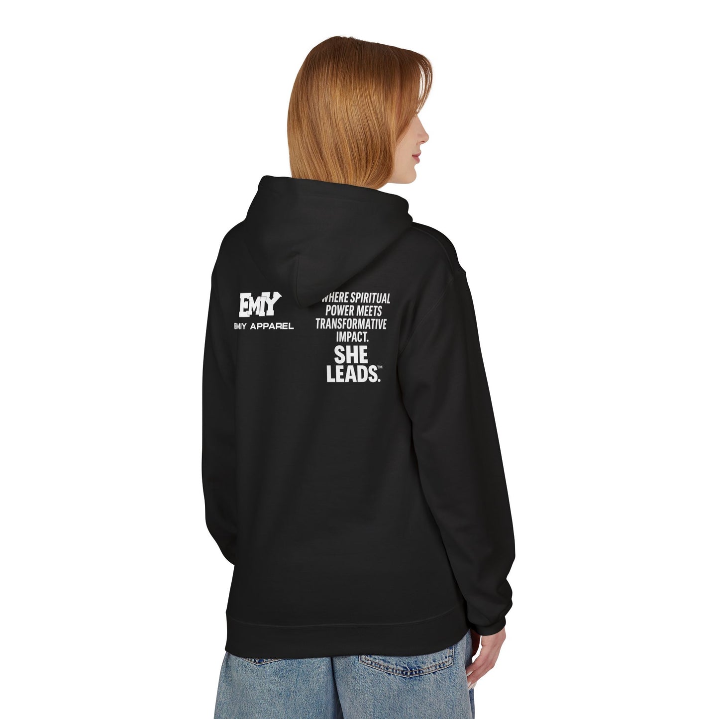 She Can Too Hoodie (She Leads)