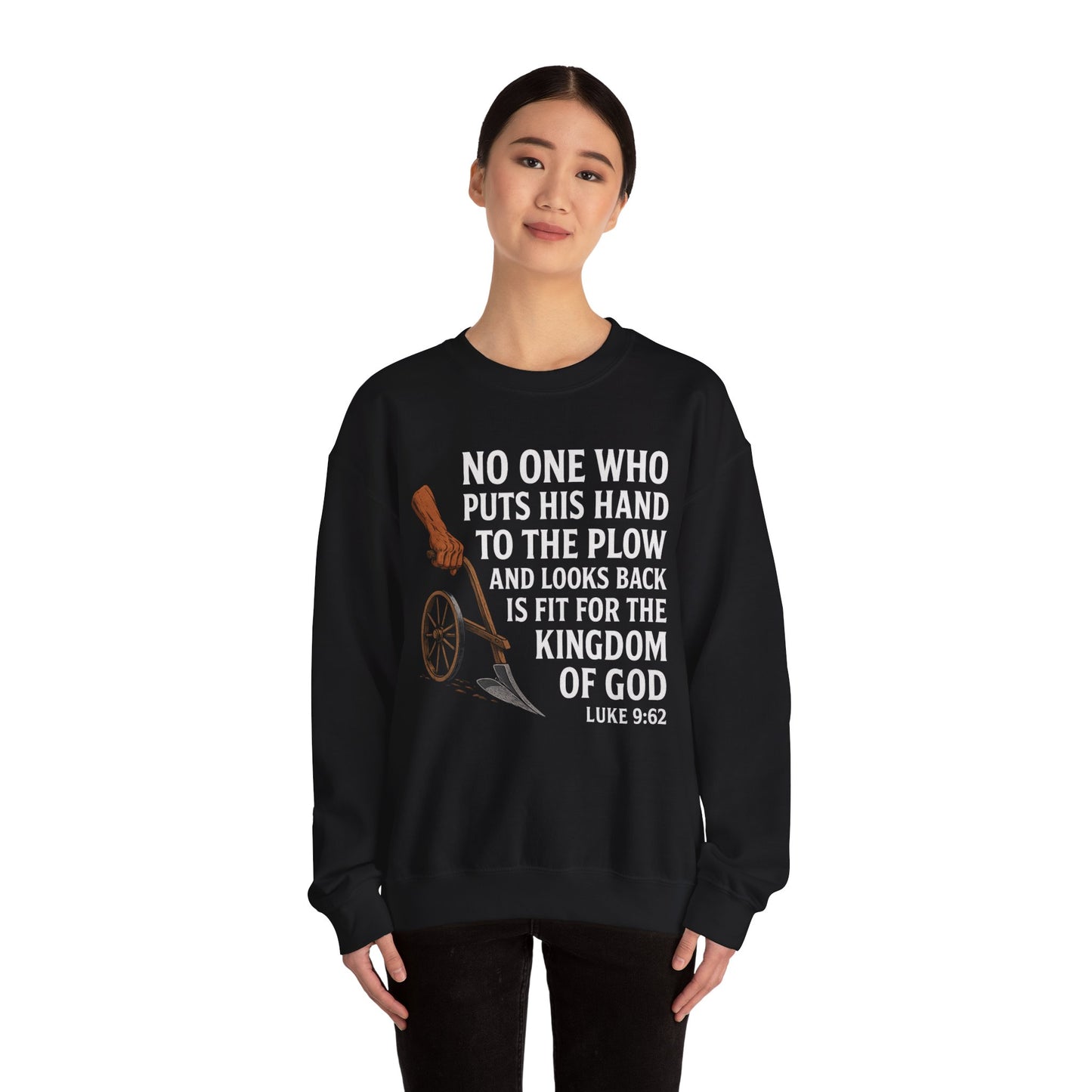 Spiritual Sweatshirt: EMIY Plow Design