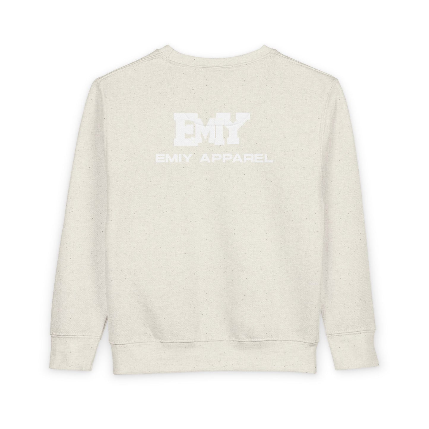 EMIY Toddler Sweatshirt - 'Encourage Me I'm Young' Cute Motivational Pullover for Kids