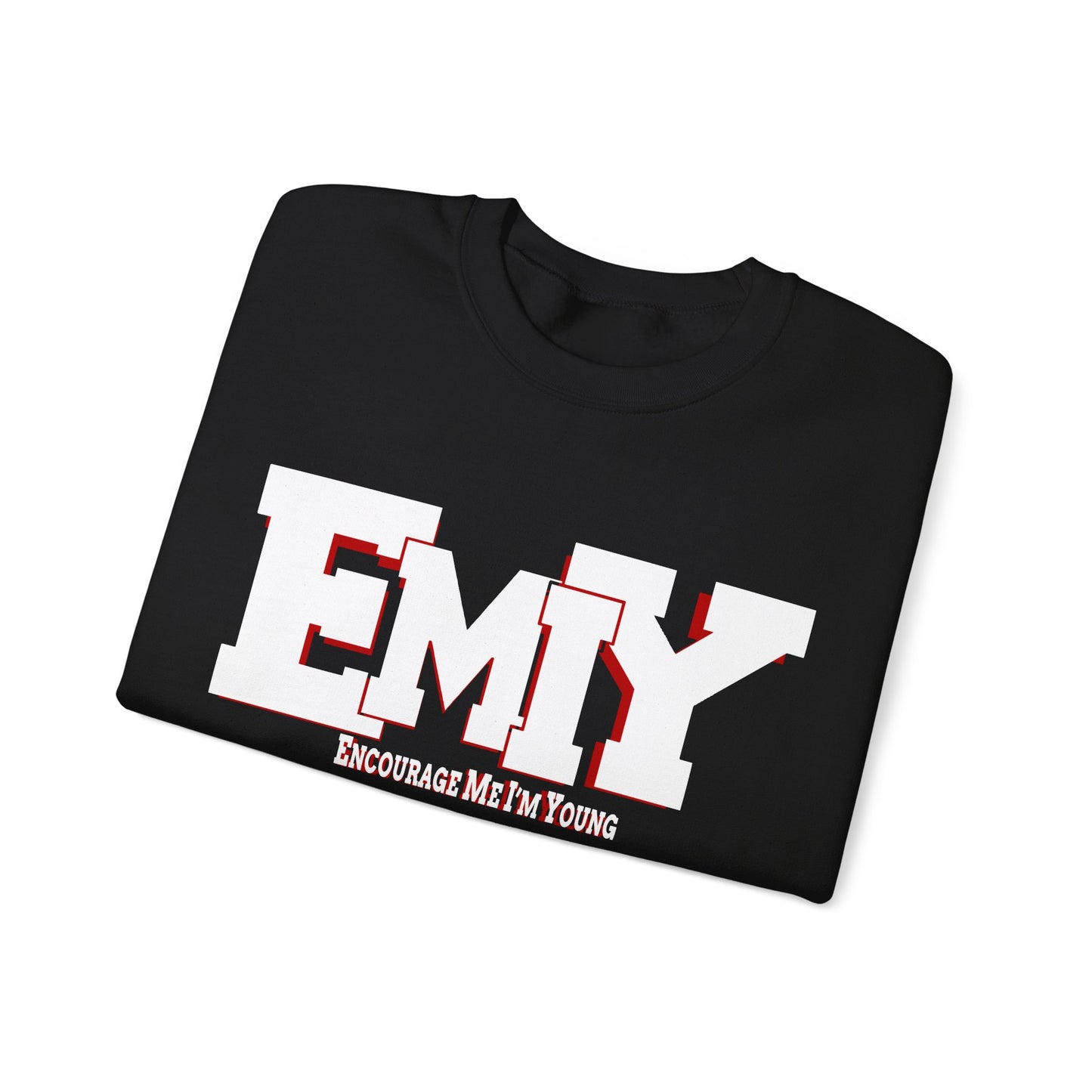 EMIY Varsity Unisex Crewneck Sweatshirt