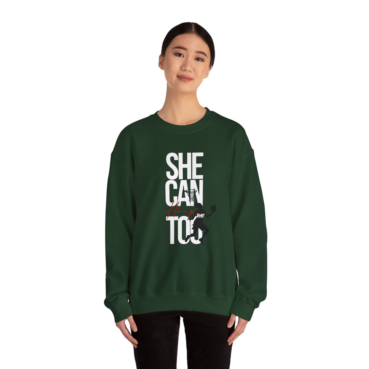 'She Can Hoop Too' - (She Leads)